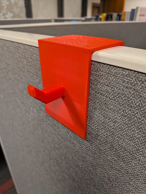 Móc treo áo cho vách ngăn cubicle 2 inch (Cubicle Coat hook) - Image 1