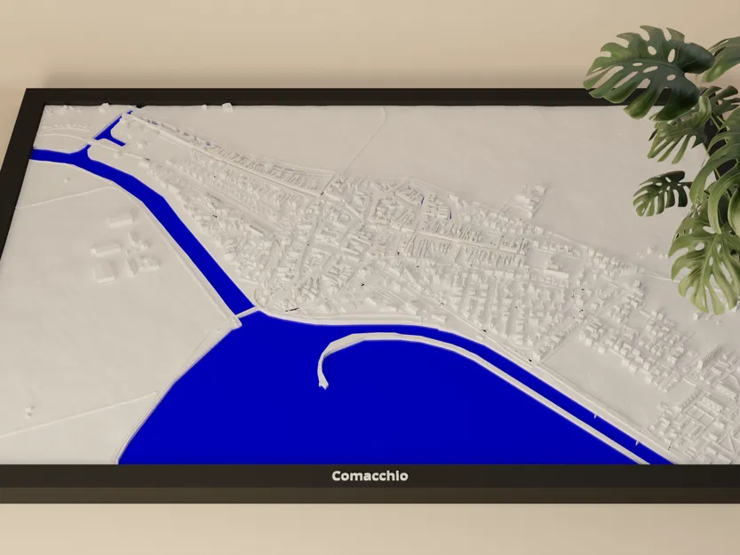 Comacchio, Ý - Mô hình Mini 3D - Image 3