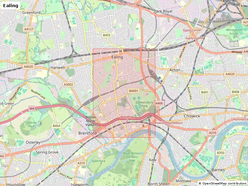 Ealing, United Kingdom - 3D Miniature (Mô hình địa hình 3D) - Image 8