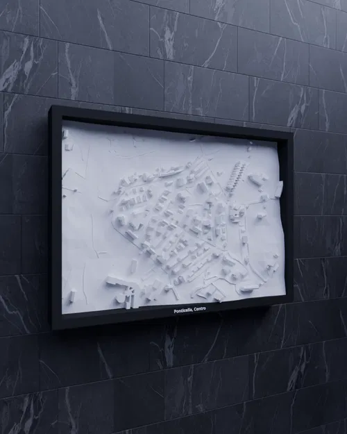 Ponticella, Centro, Italy - Mô hình 3D Miniature - Image 1