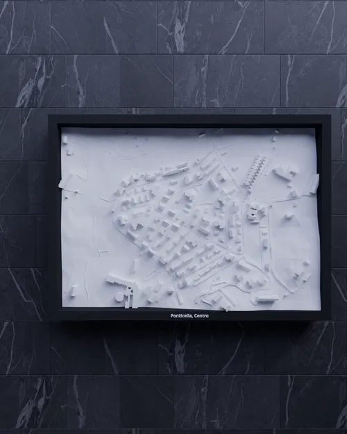 Ponticella, Centro, Italy - Mô hình 3D Miniature - Image 3