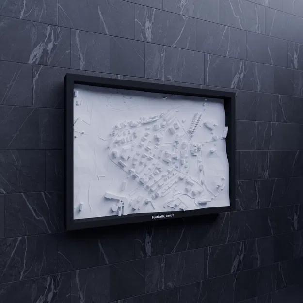 Ponticella, Centro, Italy - Mô hình 3D Miniature - Image 4