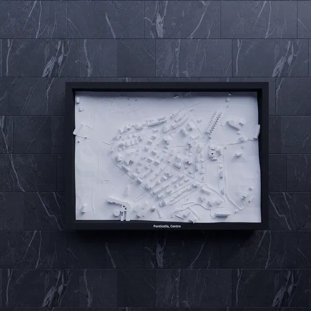 Ponticella, Centro, Italy - Mô hình 3D Miniature - Image 5
