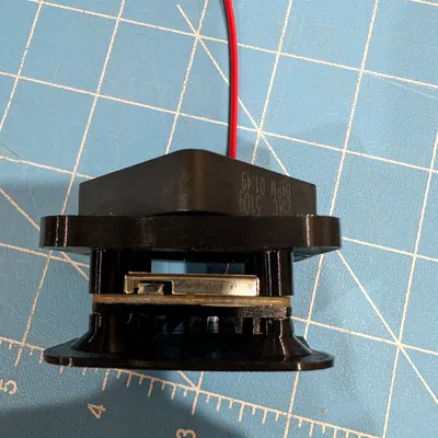 Giá gắn FPV VTX kèm quạt làm mát (parametric OpenSCAD)