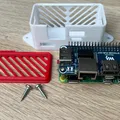 Vỏ Raspberry Pi Zero 2W kèm USB & LAN RJ45 HAT (nắp Snap-in) - Thumbnail 2