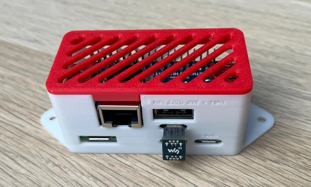 Vỏ Raspberry Pi Zero 2W kèm USB & LAN RJ45 HAT (nắp Snap-in) - Image 3