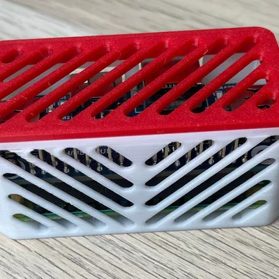 Vỏ Raspberry Pi Zero 2W kèm USB & LAN RJ45 HAT (nắp Snap-in)