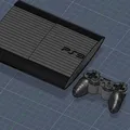 PS3 và tay cầm (Controller) - Thumbnail 1