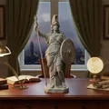 Tượng Athena – Nữ thần trí tuệ cầm giáo và khiên - Thumbnail 1