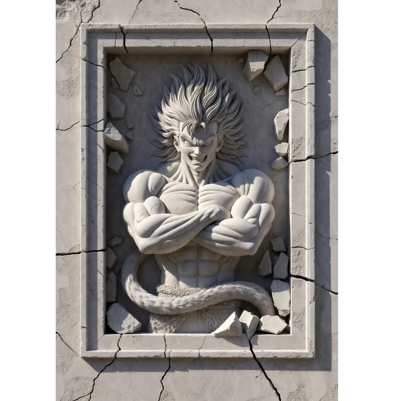 Chiến Binh Thăng Hoa – Thức Tỉnh Năng Lượng (Bas-Relief Treo Tường)