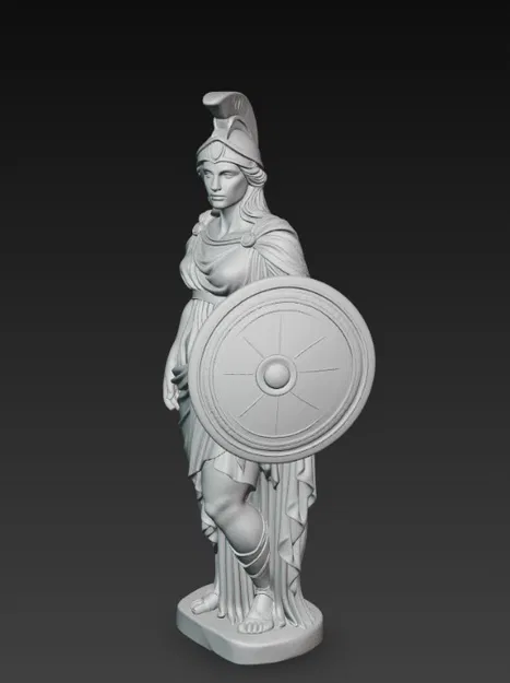 Tượng Athena – Nữ thần trí tuệ - Image 3