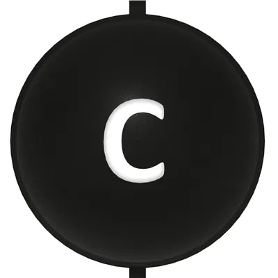 Golf - Stencil bóng golf - Insert chữ cái Alphabet - Marker