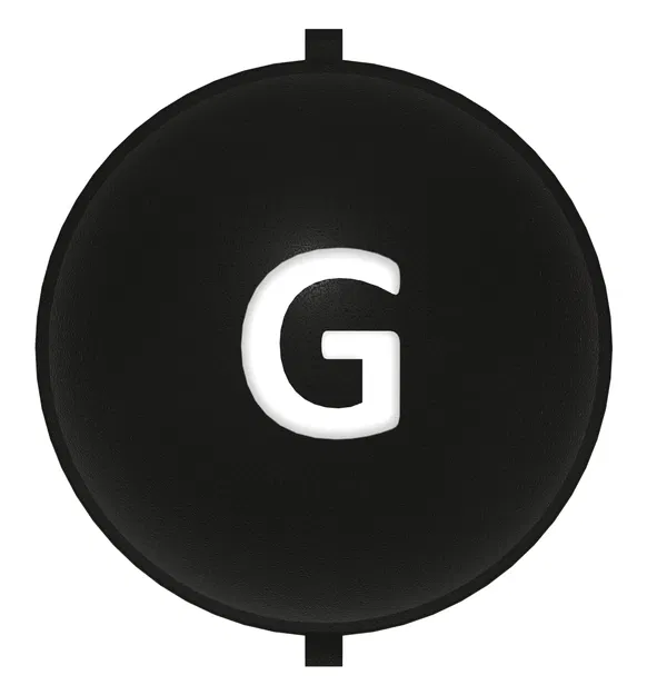 Golf - Stencil bóng golf - Insert chữ cái Alphabet - Marker - Image 7