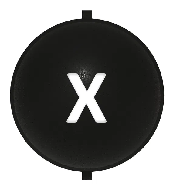 Golf - Stencil bóng golf - Insert chữ cái Alphabet - Marker - Image 24