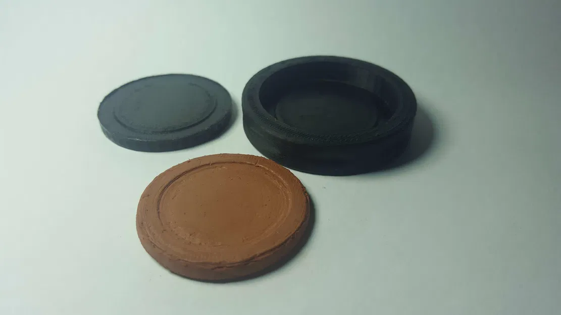 Khuôn ép chip poker (Poker chip press mold) - Image 1