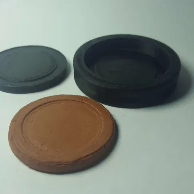 Khuôn ép chip poker (Poker chip press mold)