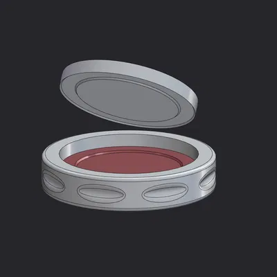 Khuôn ép chip poker (Poker chip press mold)