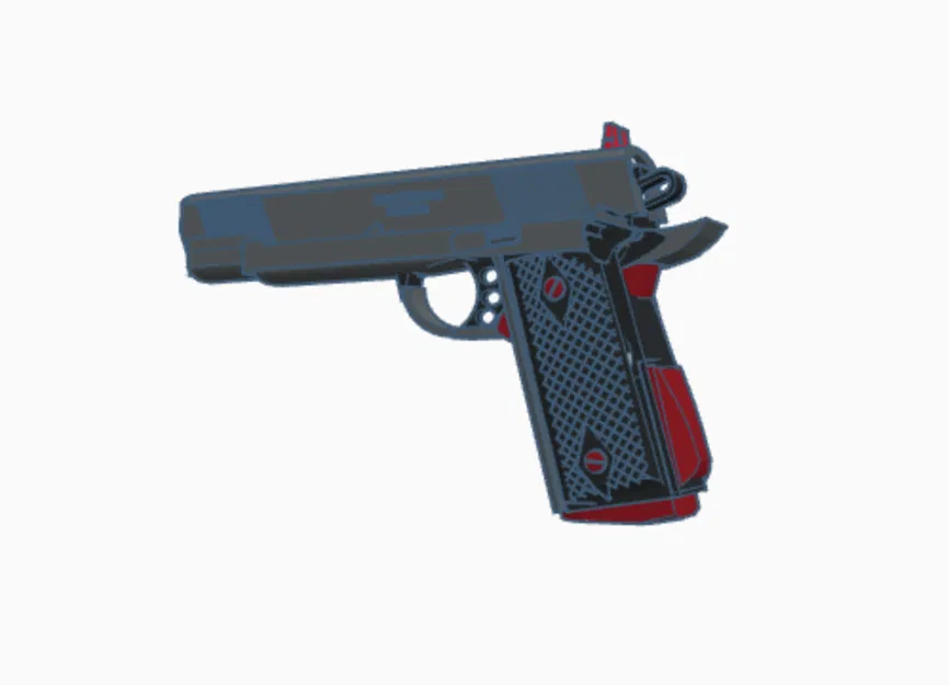 Khẩu súng realistic (mô hình 3D) - Image 4