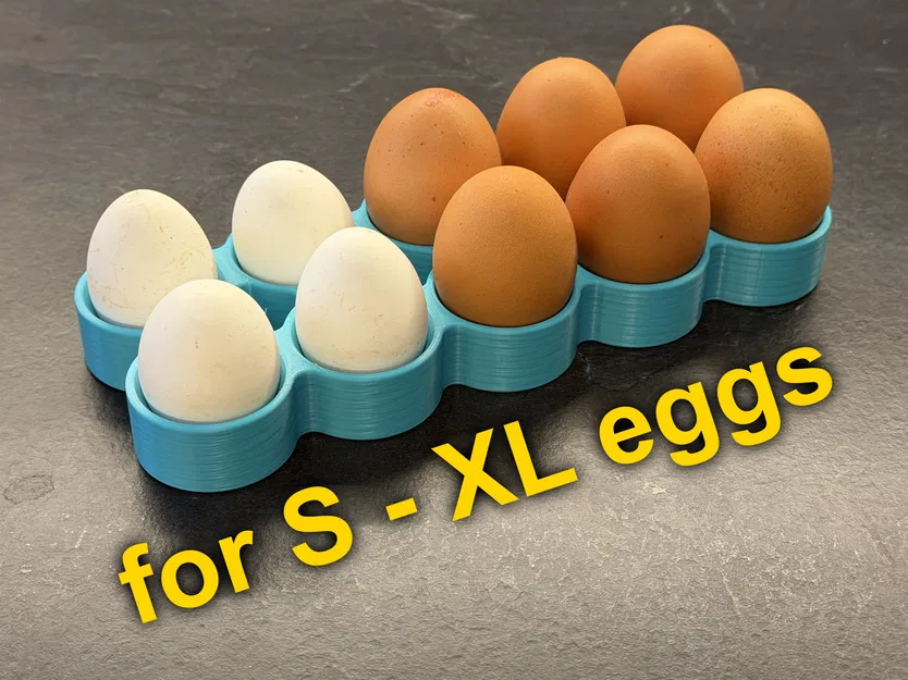 Khay Đựng Trứng Mịn (Smooth Egg Holder) S-XL - Image 1