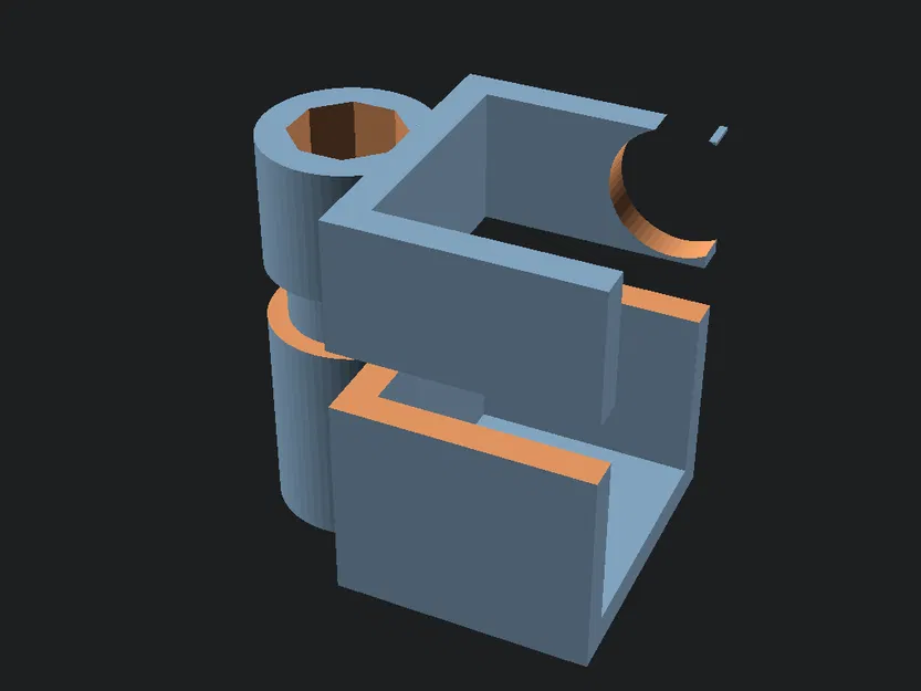 Giá gắn FPV Buzzer lên Standoff (OpenSCAD Parametric) - Image 1