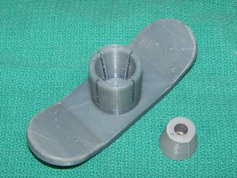 Chân Trượt Cho Khung Tập Đi (Medical Walker Ski Feet) - Image 1