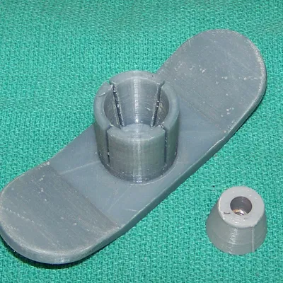 Chân Trượt Cho Khung Tập Đi (Medical Walker Ski Feet)