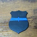 Flexi Police Badge – Đồ chơi fidget khớp nối (2 phiên bản!) - Thumbnail 1