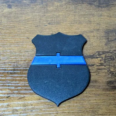 Flexi Police Badge – Đồ chơi fidget khớp nối (2 phiên bản!)