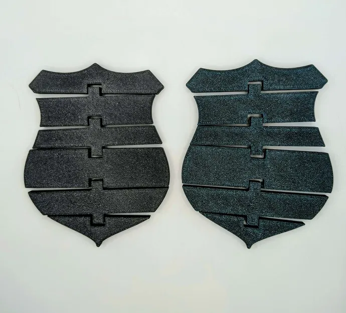 Flexi Police Badge – Đồ chơi fidget khớp nối (2 phiên bản!) - Image 2