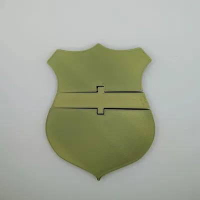 Flexi Police Badge – Đồ chơi fidget khớp nối (2 phiên bản!)