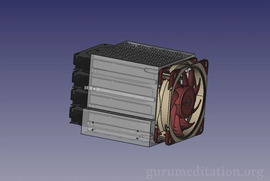 Giá gắn HDD 4-in-3 cho khay 3.5"/5.25" - Image 1