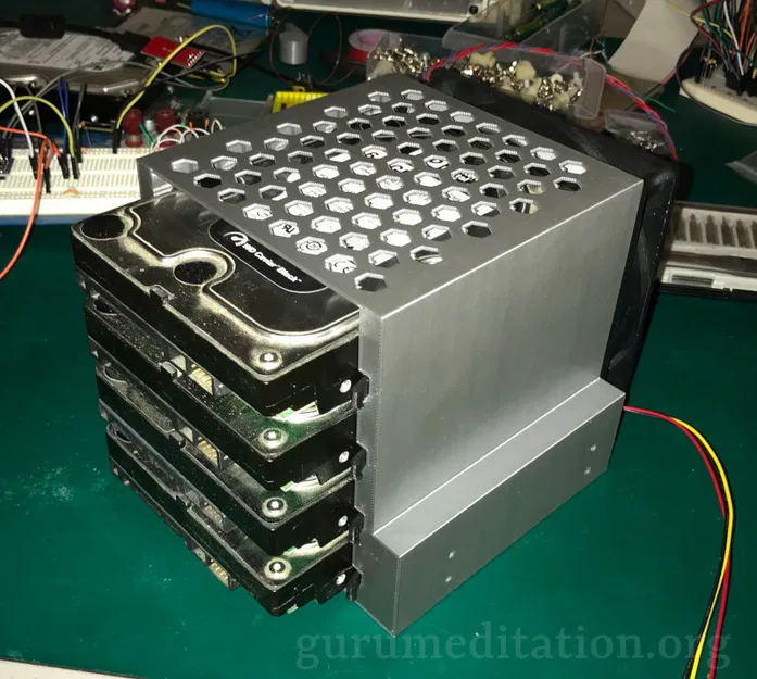 Giá gắn HDD 4-in-3 cho khay 3.5"/5.25" - Image 2