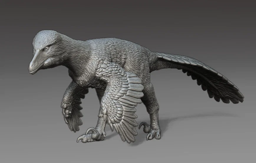 Mô hình Linheraptor Figurine tỉ lệ 1:10 - Image 1