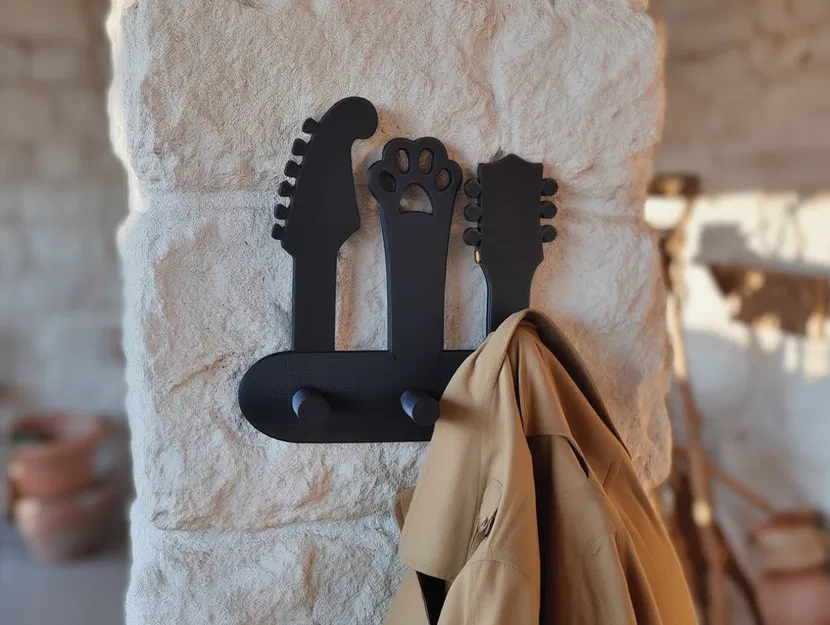 Móc Treo Tường “Rock & Paw” - Image 1