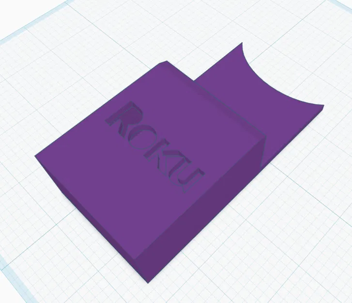 Giá đỡ/ốp đựng remote Roku - Image 1