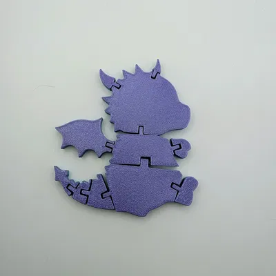 Flexi Rồng Con – Đồ chơi fidget articulated