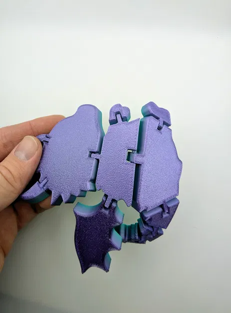 Flexi Rồng Con – Đồ chơi fidget articulated - Image 2