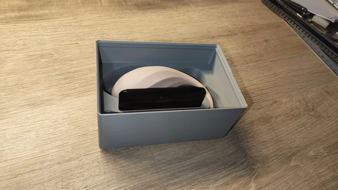 Gridfinity Satisfyer Petal – Khay lưu trữ 3x2x8 kèm chỗ để remote - Image 3