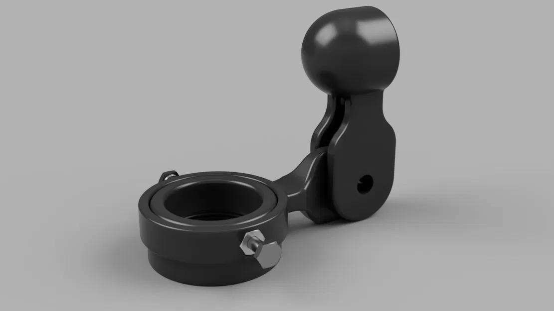 Giá đỡ micro Audio Technica AT2020 in 3D - Image 2