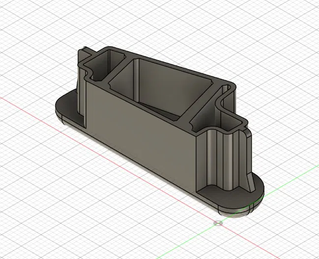 Nắp che ray ghế Passat 32B OEM 171 881 347 (8) A - Image 2