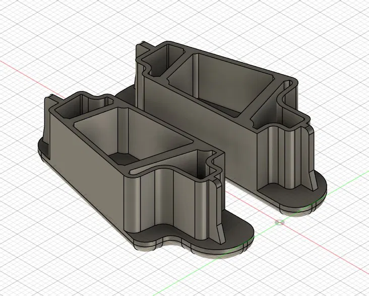 Nắp che ray ghế Passat 32B OEM 171 881 347 (8) A - Image 3