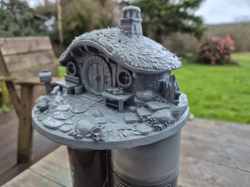 Mô hình Nhà Hobbit Bag End (Chúa Tể Những Chiếc Nhẫn - LOTR, The Shire) - Image 3