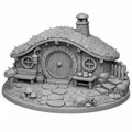Mô hình Nhà Hobbit Bag End (Chúa Tể Những Chiếc Nhẫn - LOTR, The Shire) - Thumbnail 4