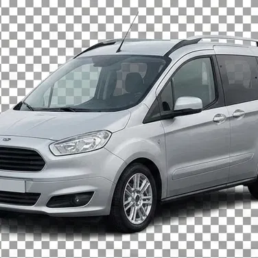 Ford Tourneo Courier - Mẫu 3D bánh xe tháo rời