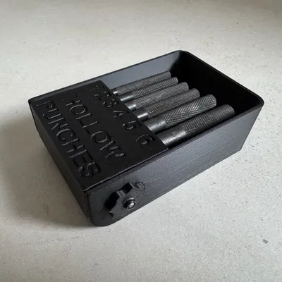 Hộp đựng bộ đục lỗ (Punch Set) hoặc các vật hình trụ khác