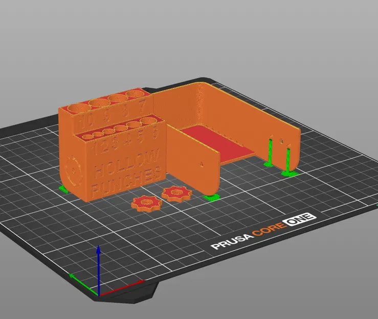 Hộp đựng bộ đục lỗ (Punch Set) hoặc các vật hình trụ khác - Image 5