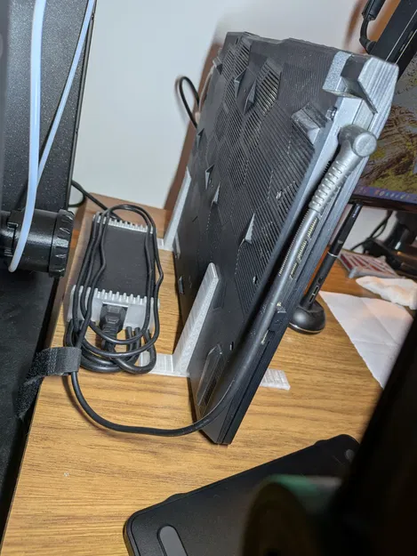 Stand để PC, bảng vẽ (graphics tablet) và tablet trên bàn làm việc - Image 3