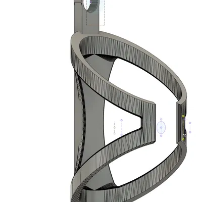 Ngàm gắn chai nước cho MotoCaddy S-Series (Bottle holder)