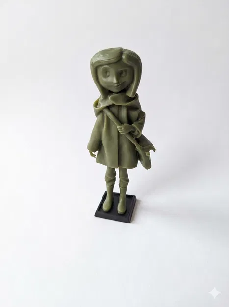 Mô hình tượng nhân vật Coraline (Coraline Figure Statue Model) - Image 2