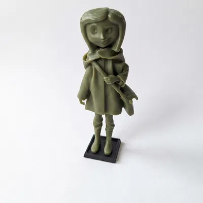 Mô hình tượng nhân vật Coraline (Coraline Figure Statue Model)